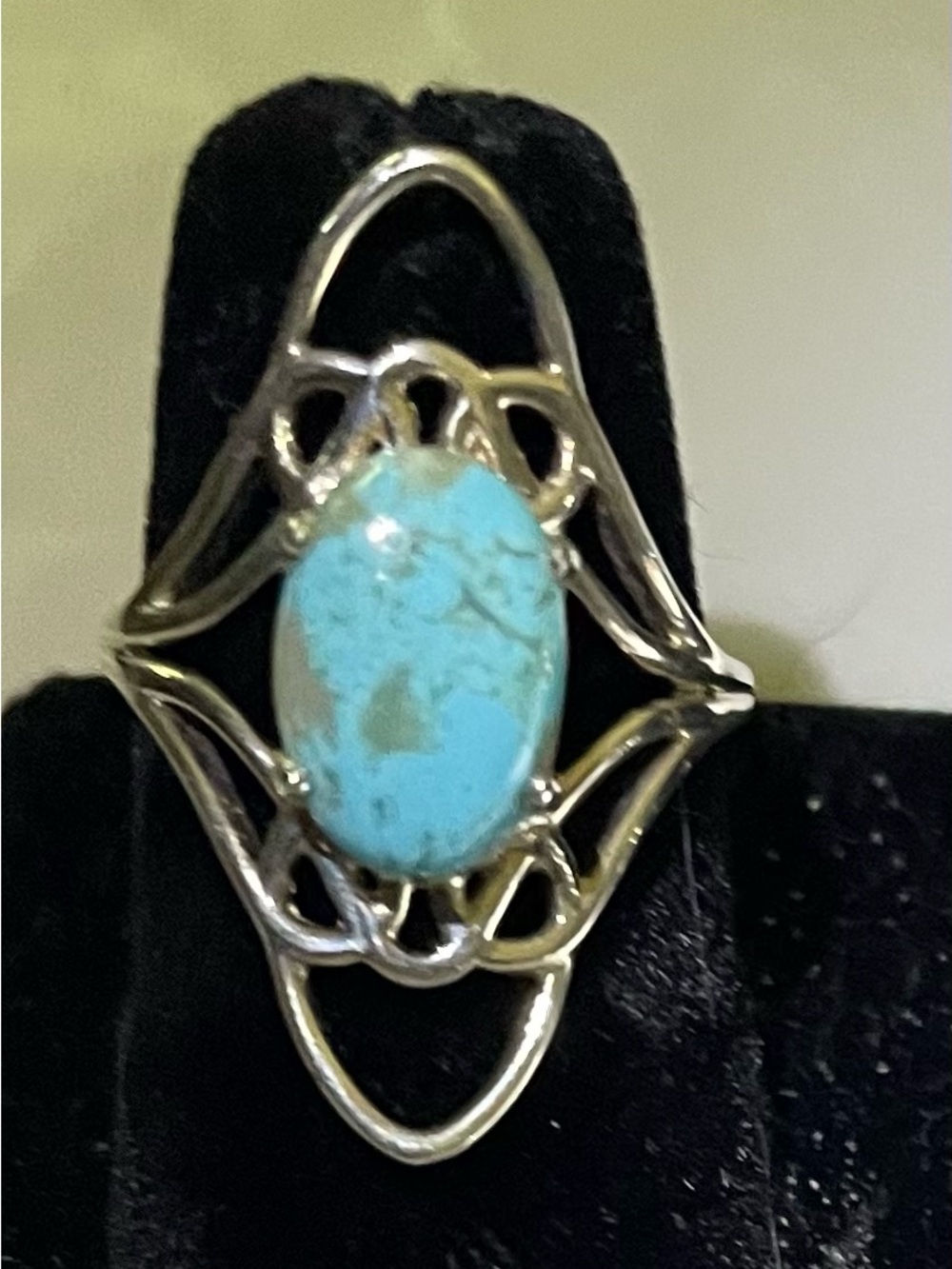 Mexican turquoise ring